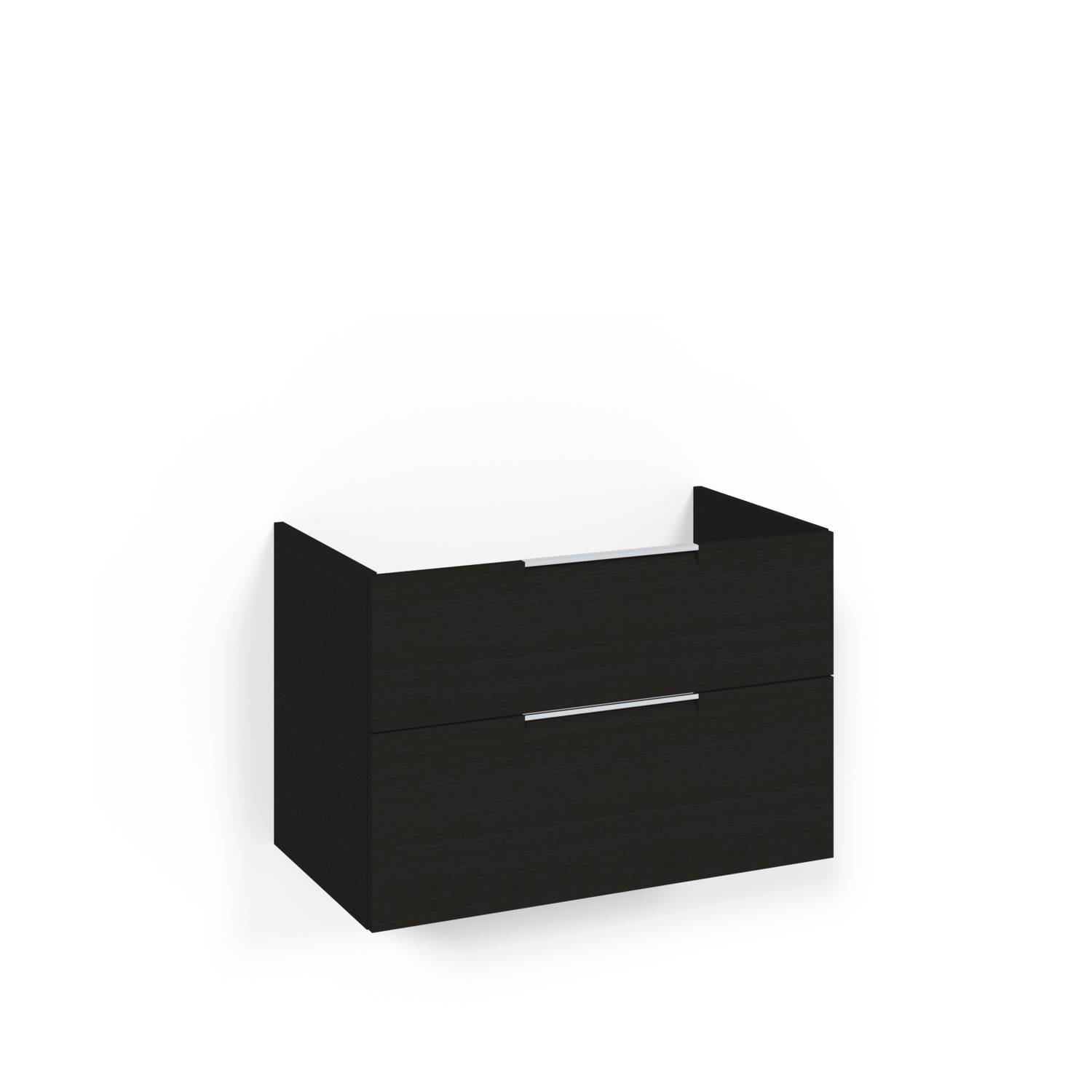 Crown Udel 80x45 Sv.Ek 2L Gr Bredd: 800, Svart Ek