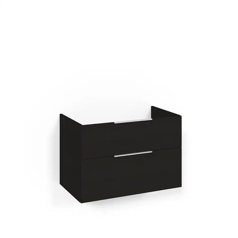 Crown Udel 80x45 Sv.Ek 2L Gr Bredd: 800, Svart Ek