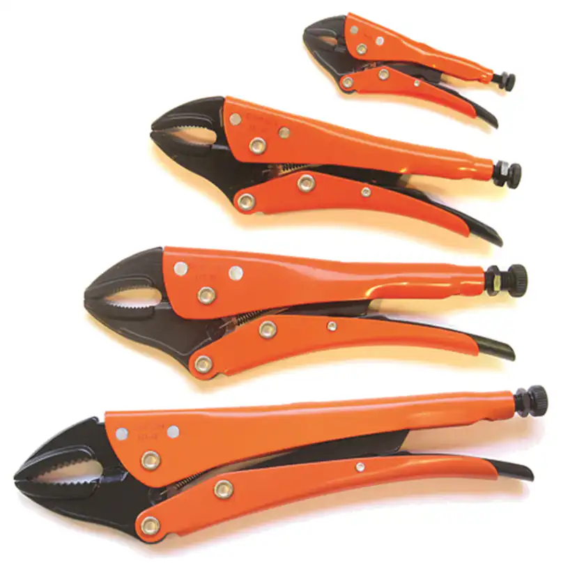 Svetstång Grip-On Curved Jaws with wire cutter