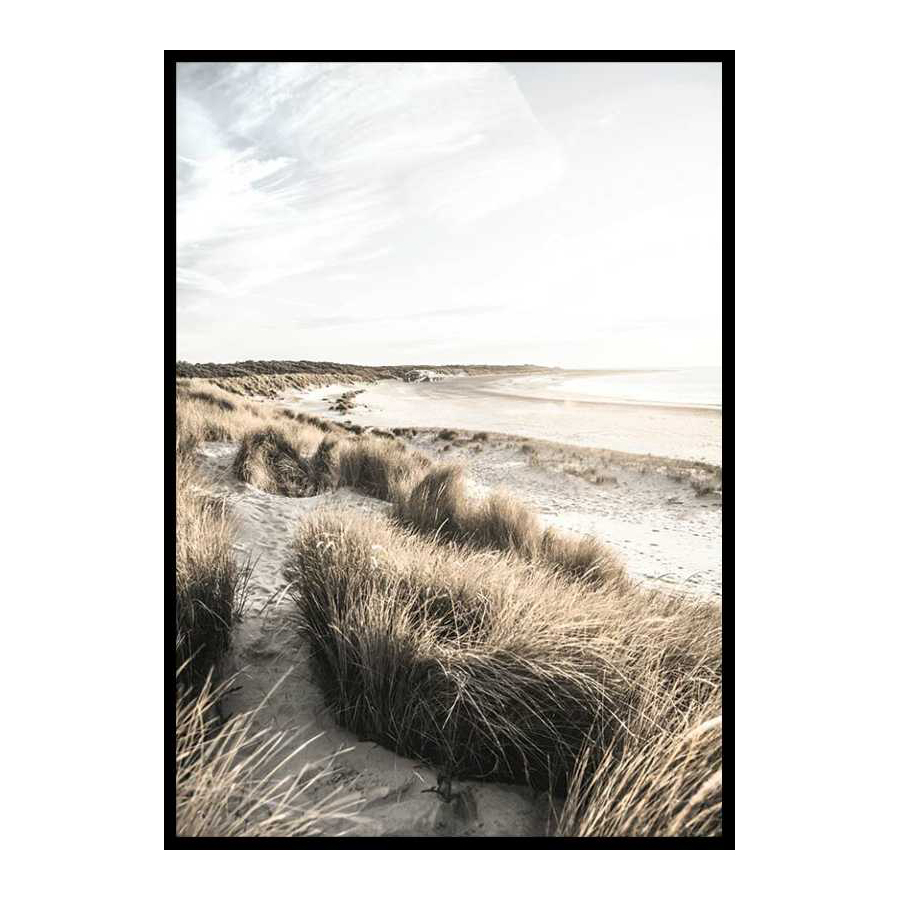 Poster Gallerix Sand Dunes At Sunset