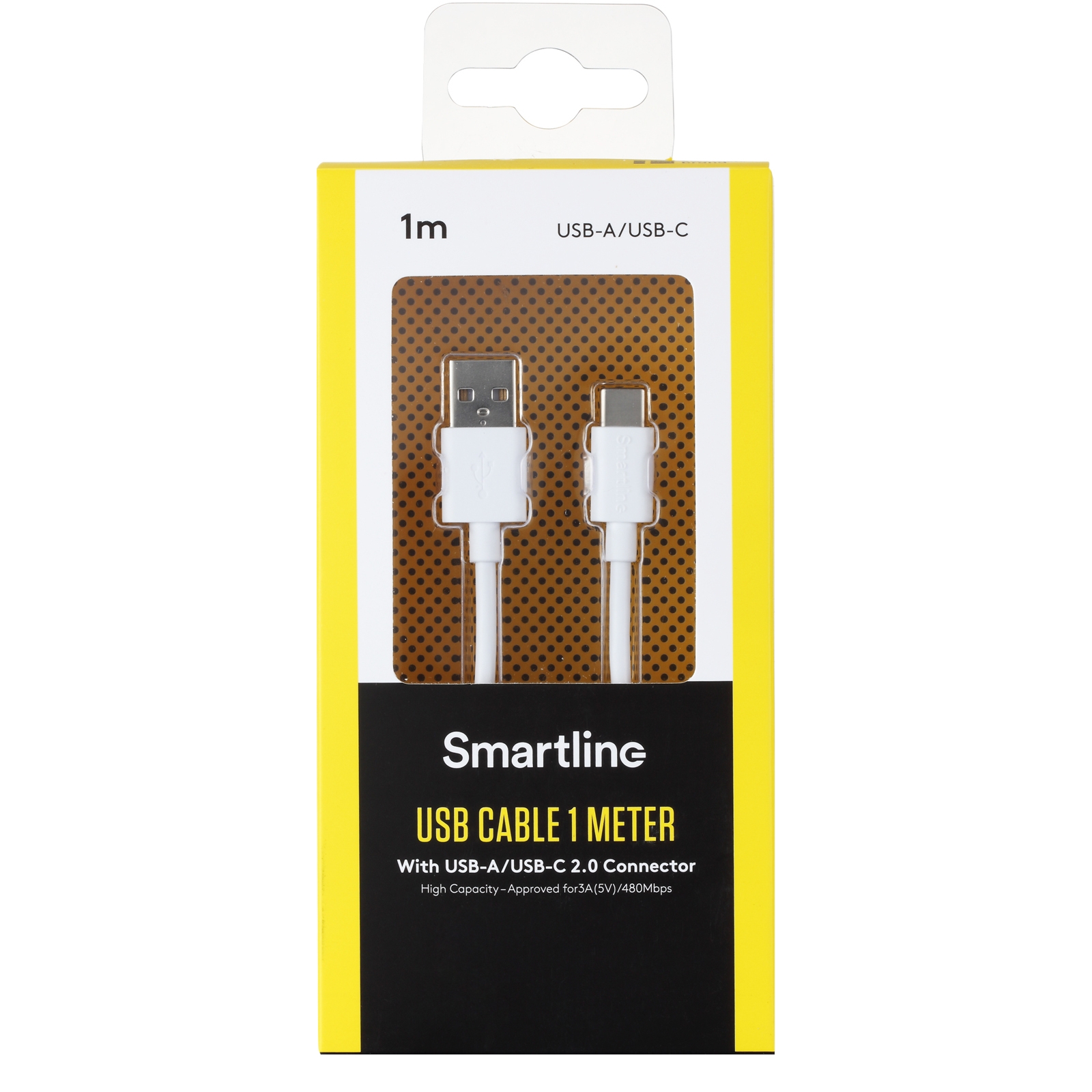 Laddningskabel Smartline USB-C/A