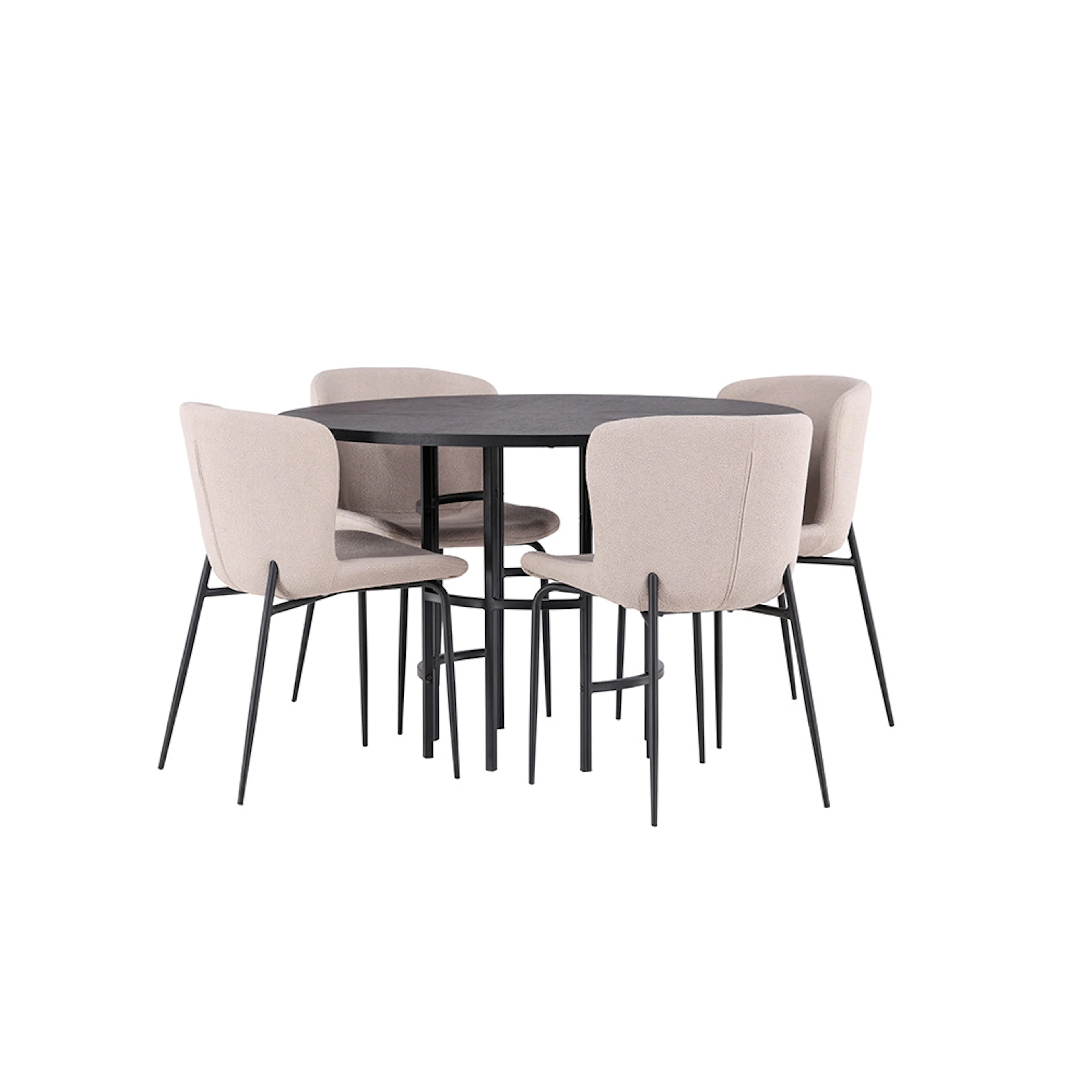 Svart/Beige
