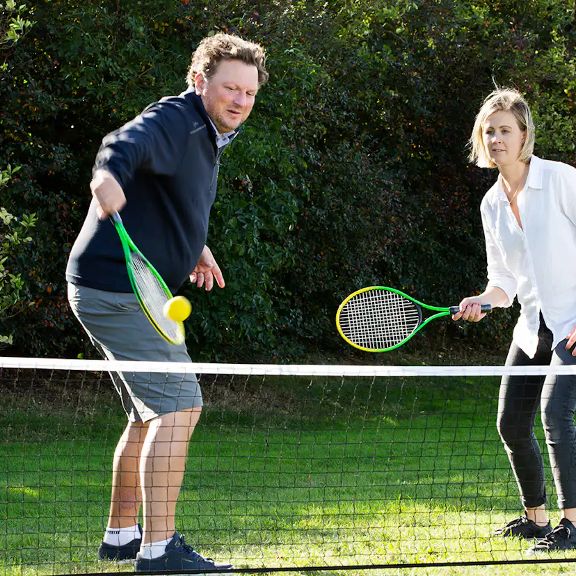 Utomhusspel Sunsport Outdoor Mini Tennis med Nät & Rack