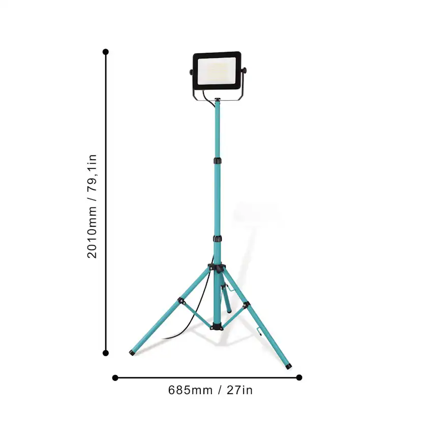 Arbetsbelysning Eglo LED-Stativstrålkastare 100W