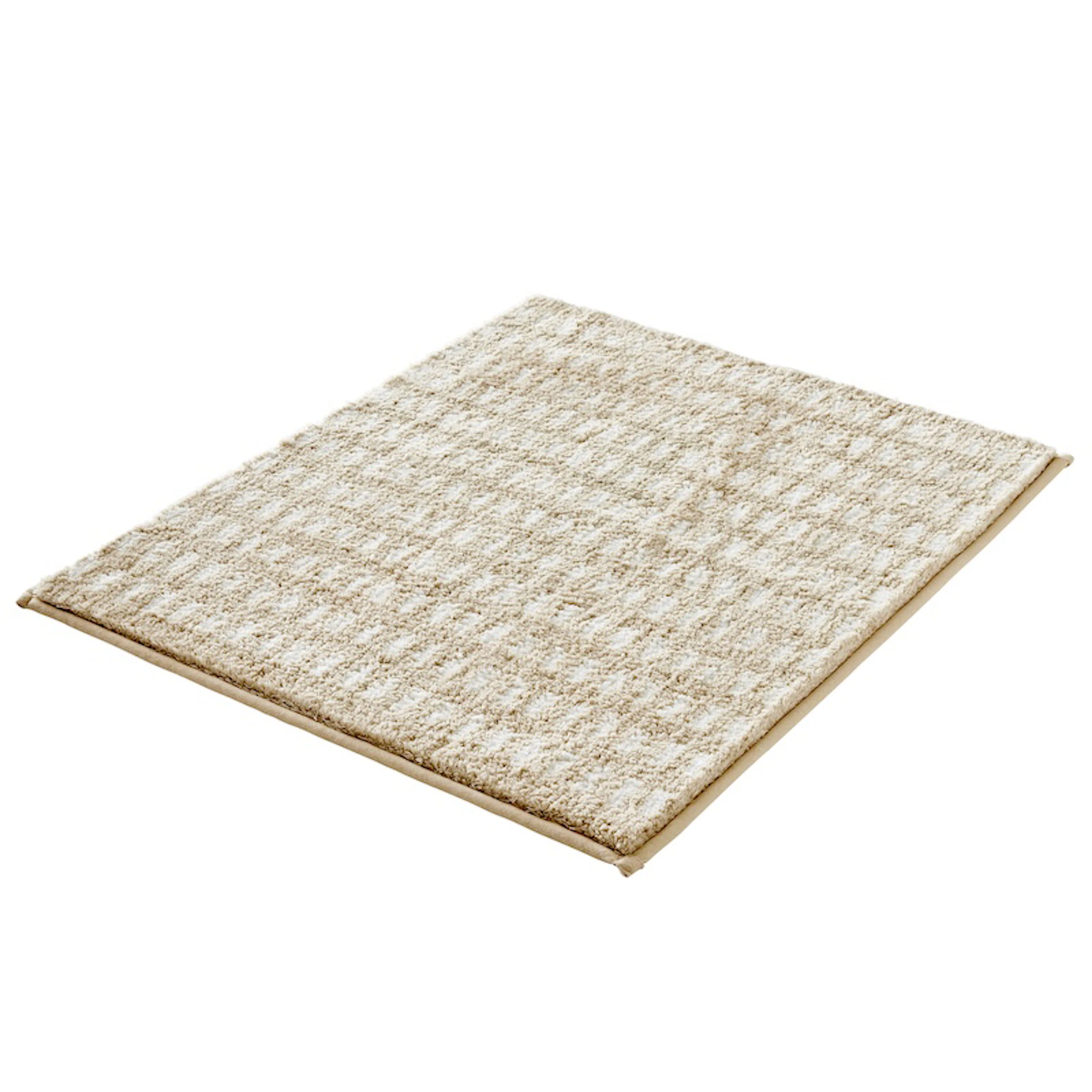 Badrumsmatta Dottino macadamia 55x65 cm 550x650 mm