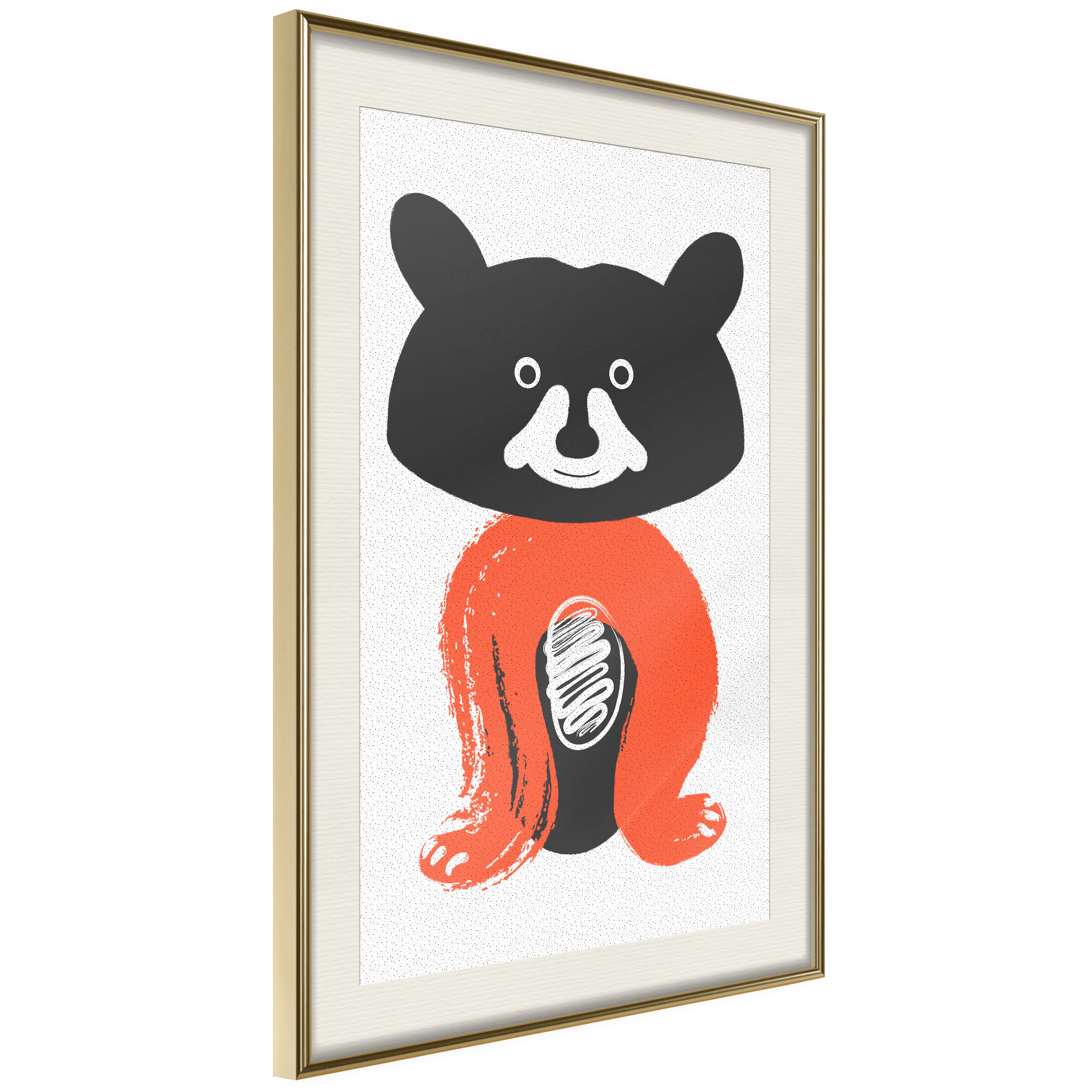 Poster Artgeist Affisch Nice Mr. Raccoon