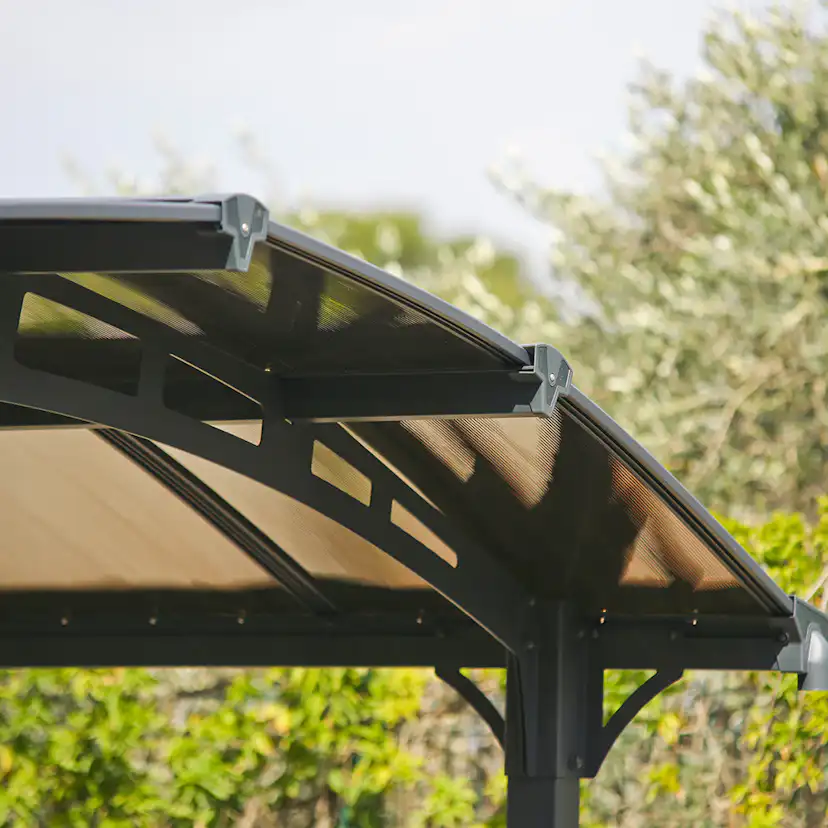 Dubbel Carport Canopia by Palram Arcadia I Metall 3,6x13 m