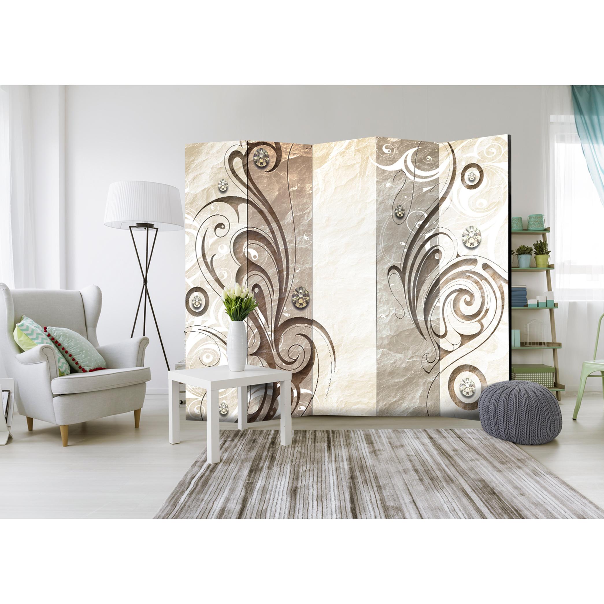 Rumsavdelare Skärmvägg Arkiio Stone Butterfly II 225x172 cm