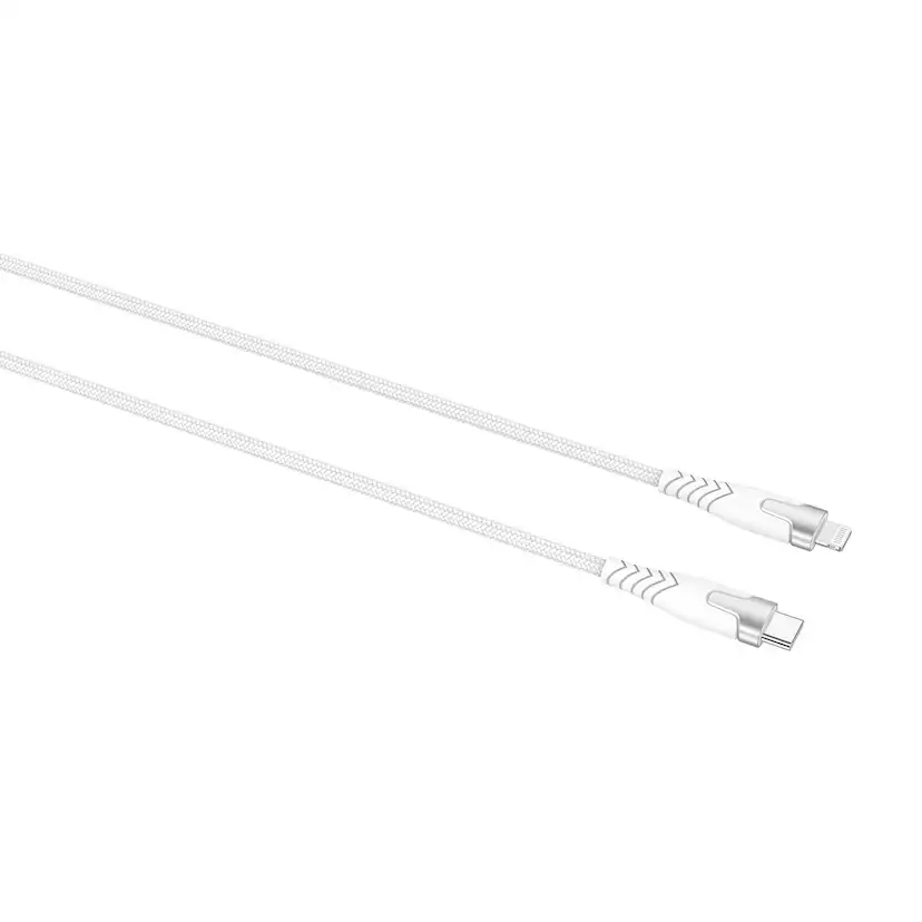 Kevlarkabel GEAR Pro USB-C Till Lightning Metallhölje 1,5 M