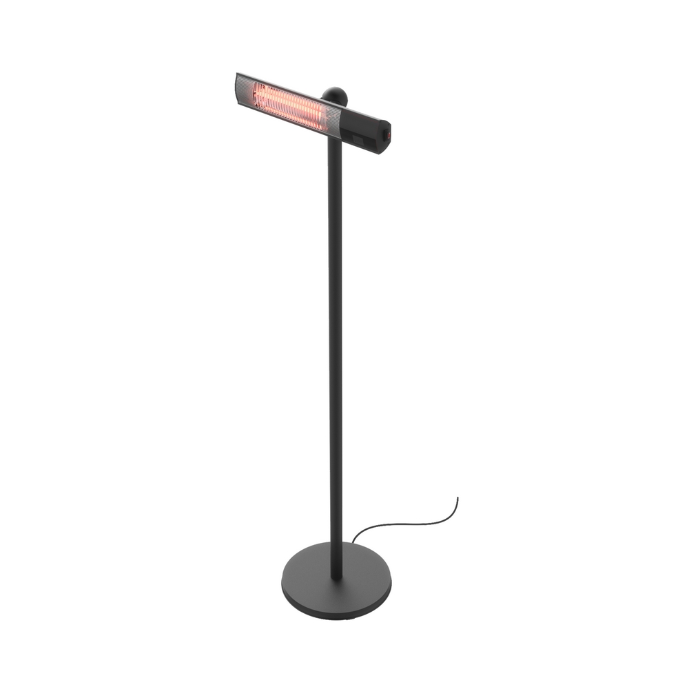 Infravärmare Hortus Golvmodell 1500 W GT Svart, Terrassvärmare för Balkong och Uterum