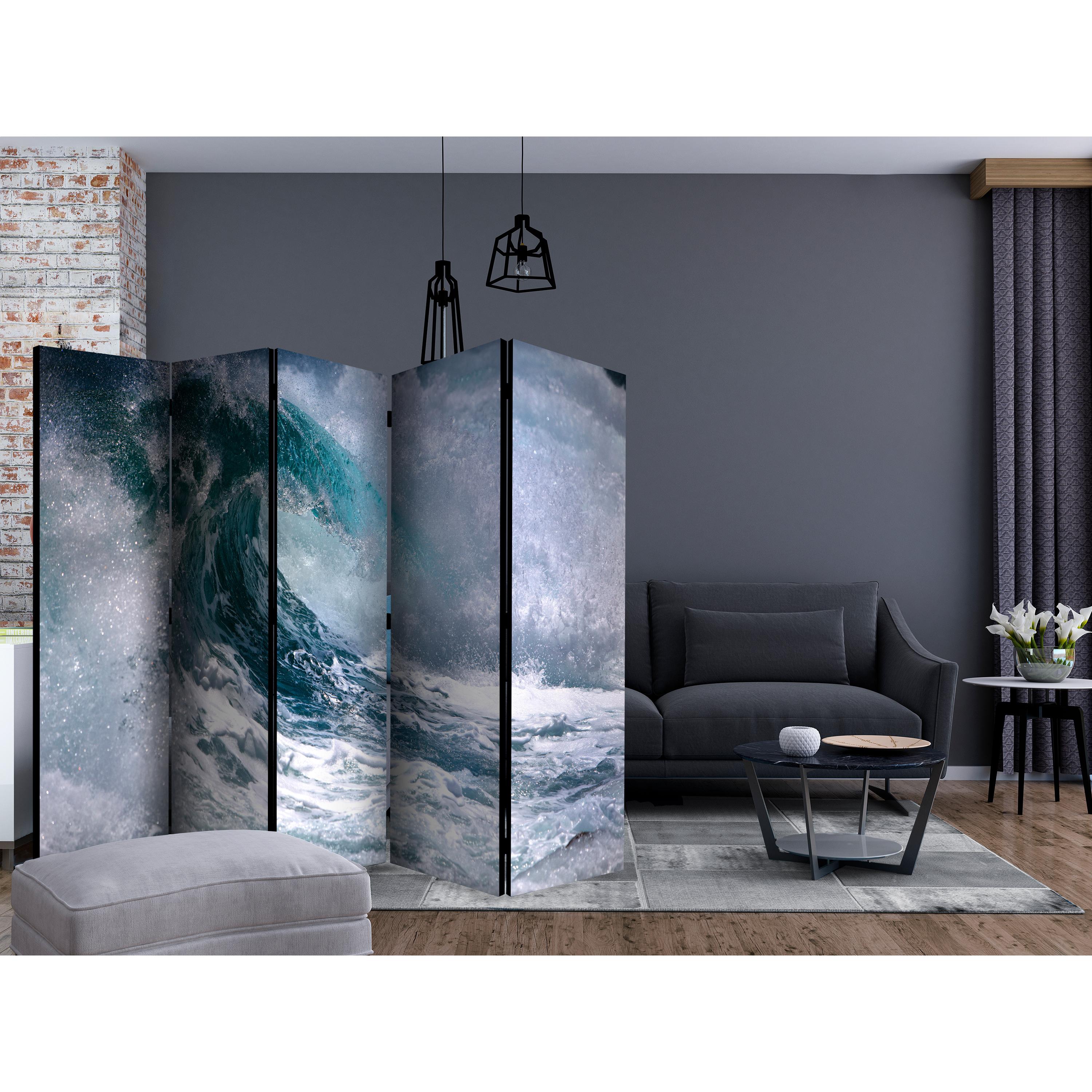 Rumsavdelare Skärmvägg Arkiio Ocean Wave II 225x172 cm