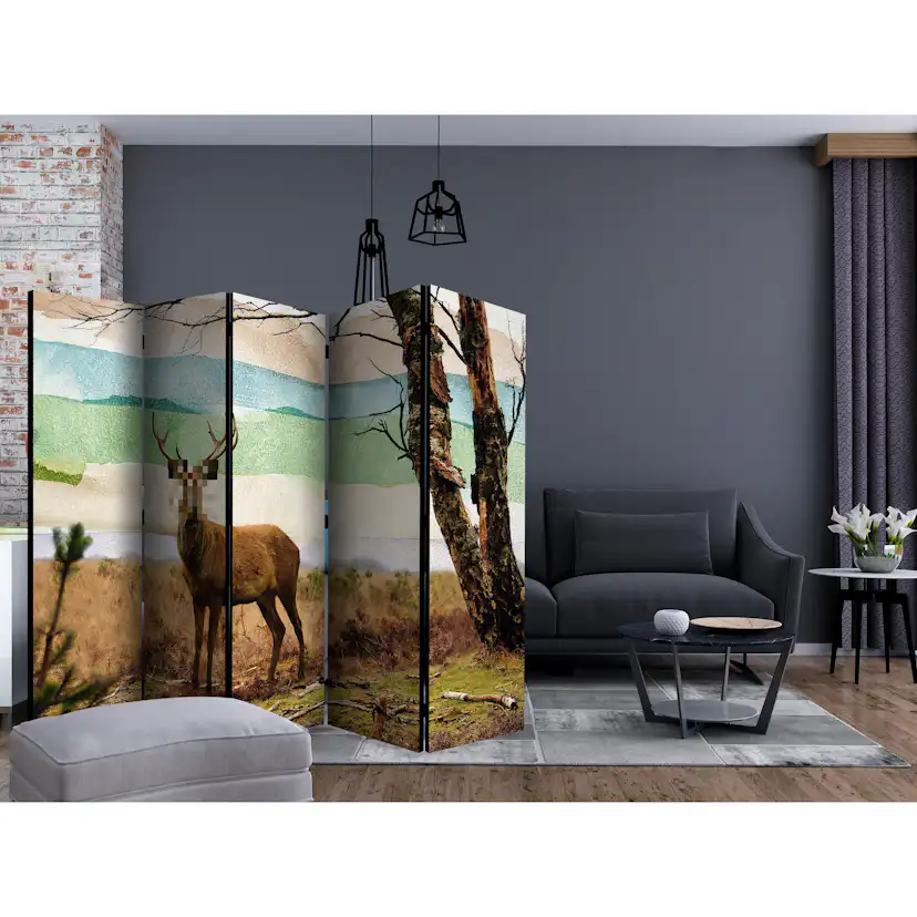 Rumsavdelare Skärmvägg Arkiio Forest Fugitive II 225x172 cm