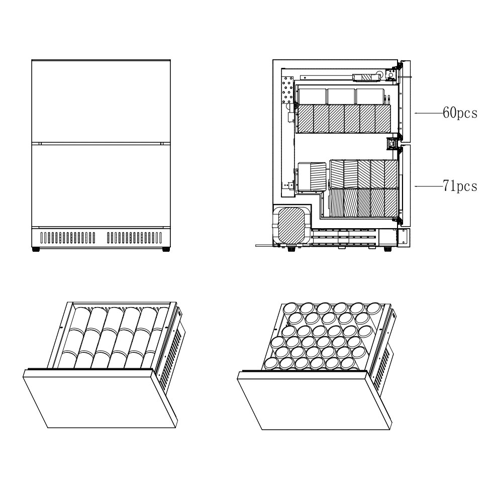 Fristående Ölkyl Cavin Outdoor Collection 51D