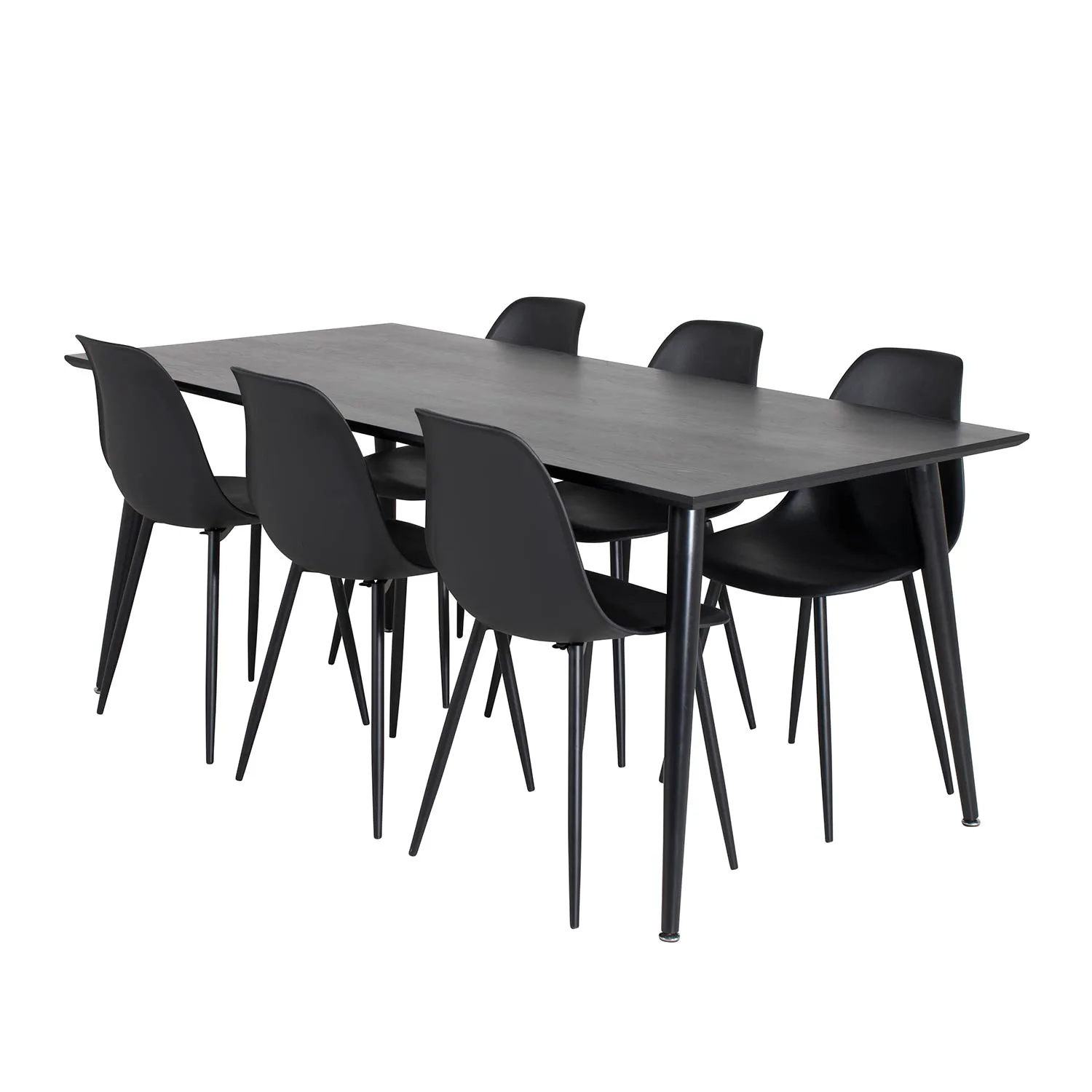 Matgrupp Venture Home Dipp med 6 Polar Plast Stolar