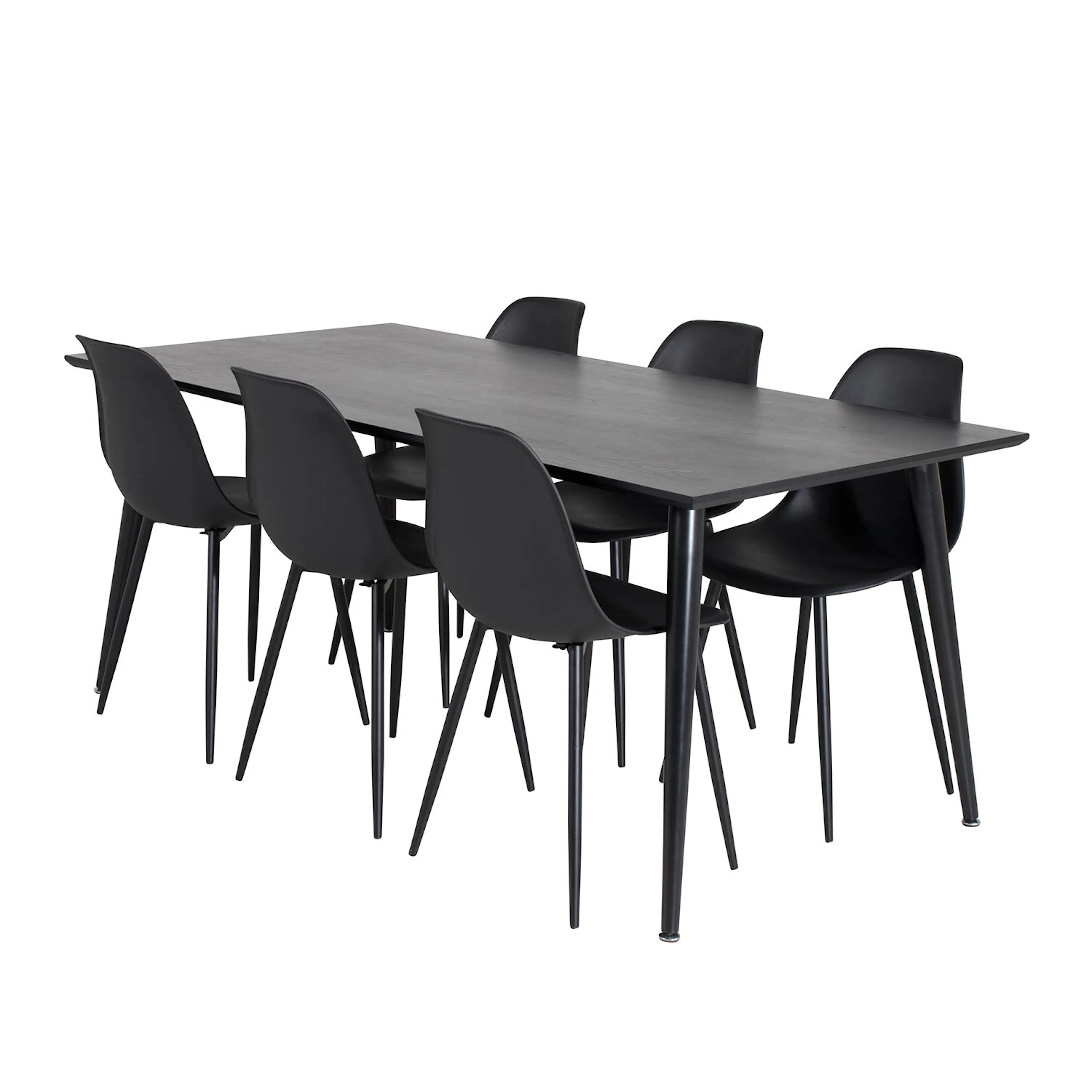Matgrupp Venture Home Dipp med 6 Polar Plast Stolar