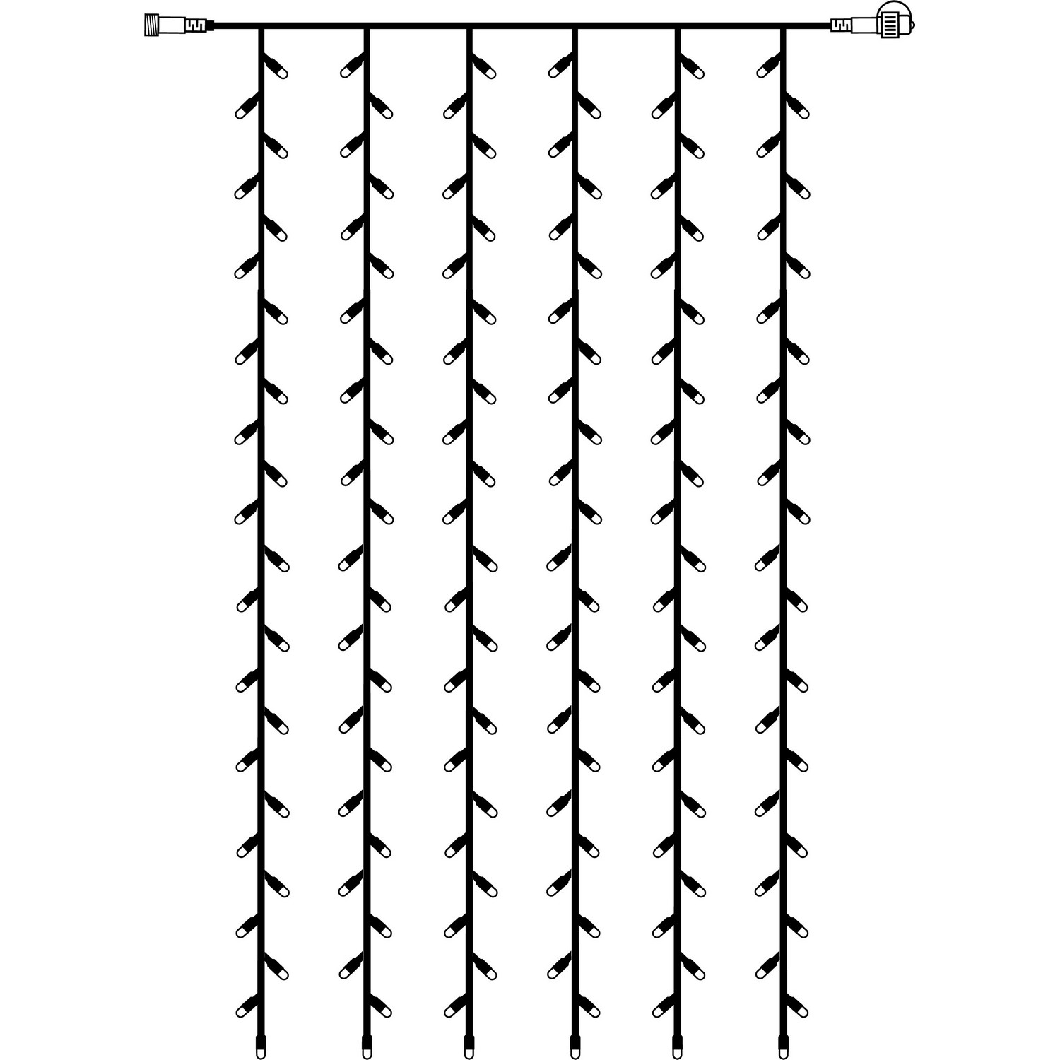 Ljusgardin Star Trading Extra System 24 98L