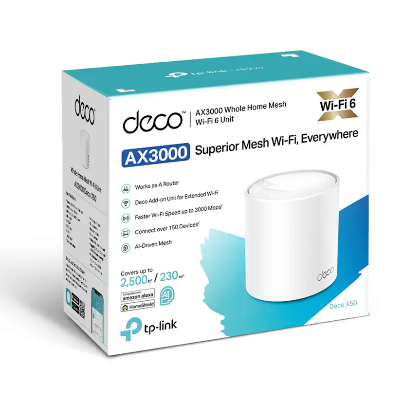 Mesh TP-Link Deco X50 AX3000 1-Pack