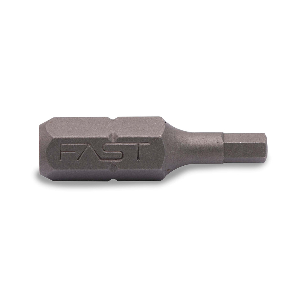 Bits 3mm Hex 25mm 3-p Fast 3mm 3-p