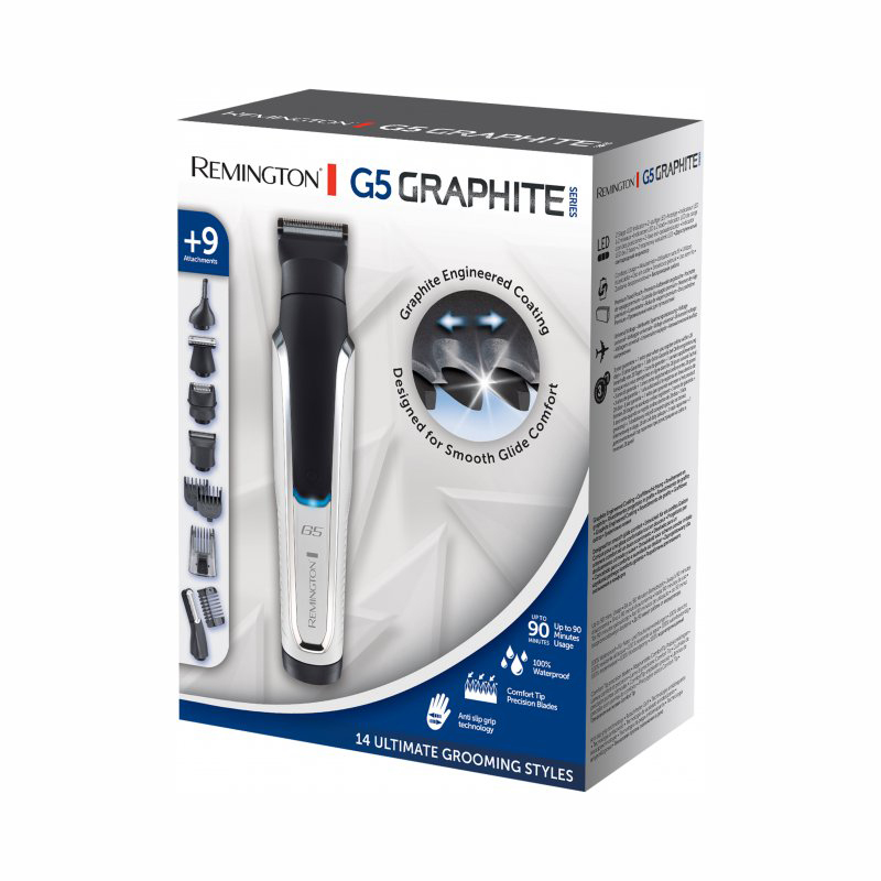 Trimmer Remington PG5000 Graphite Series G5 Vattentät Skägg- & Hårtrimmer