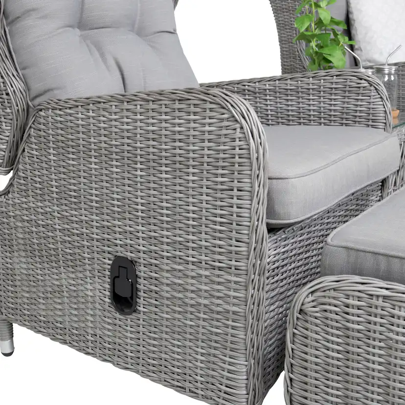 Loungeset Venture Home Washington Fällbar Utomhus