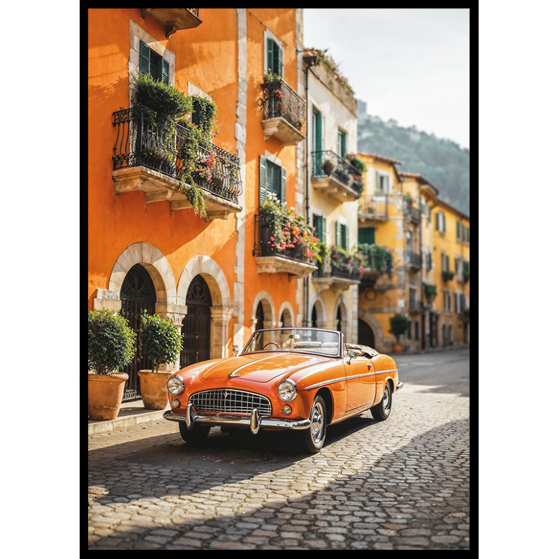 Poster Gallerix Vintage Car Italy