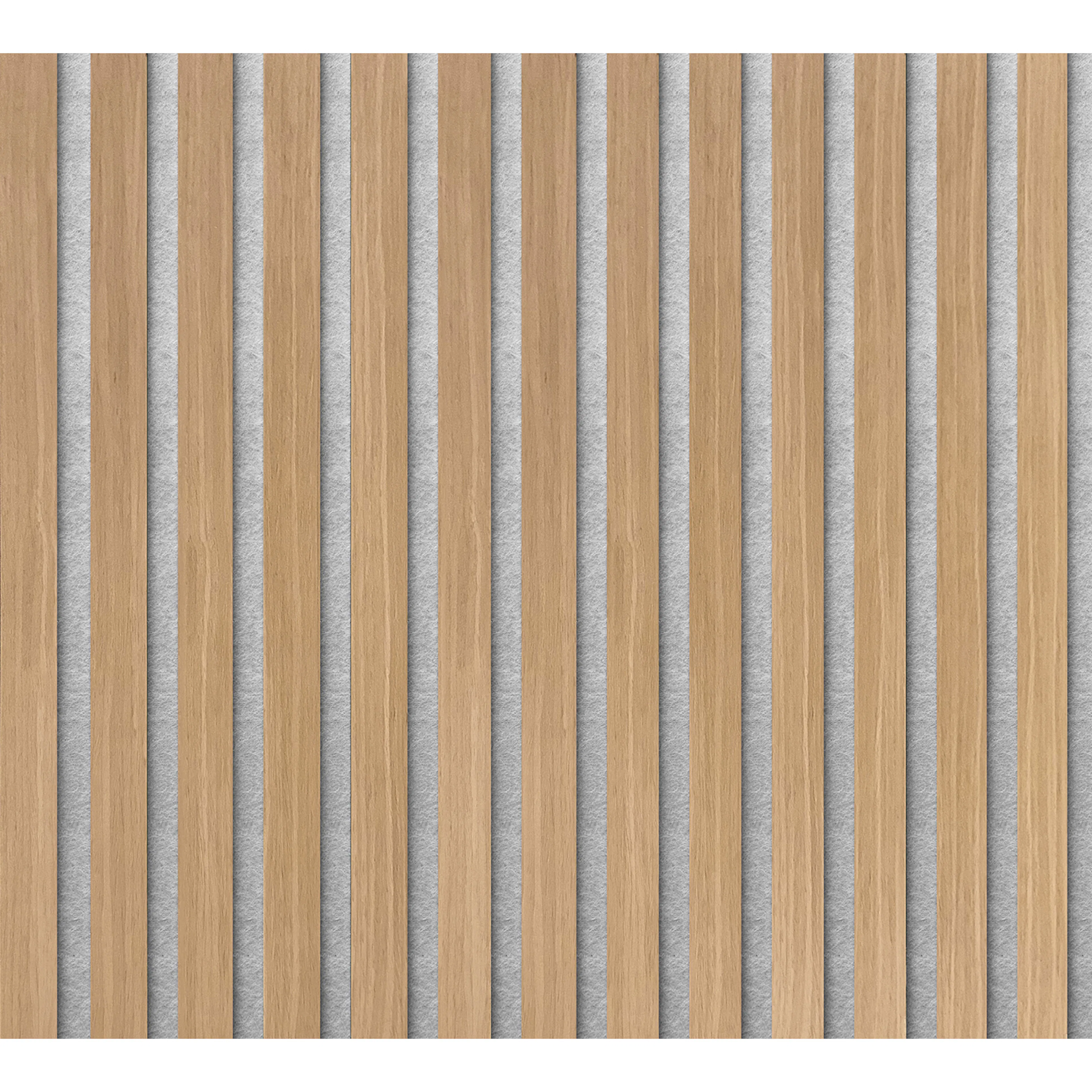 Akustikpanel Arkiio AcuLife Light Oak grey polyester 18x520x2400