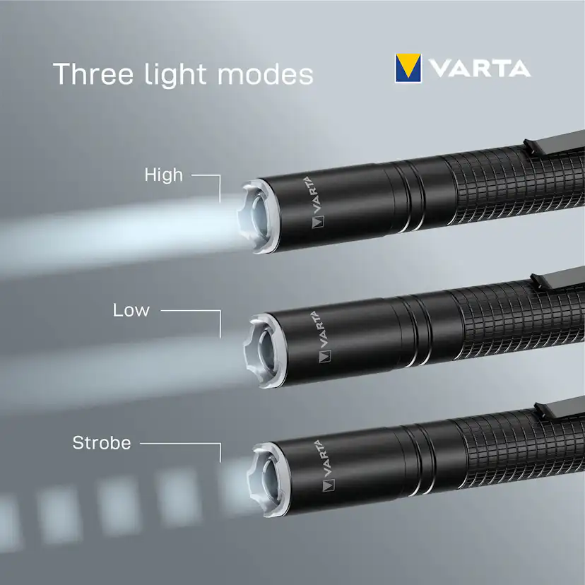 Ficklampa Varta Aluminium Light F10 Pro 150 lm