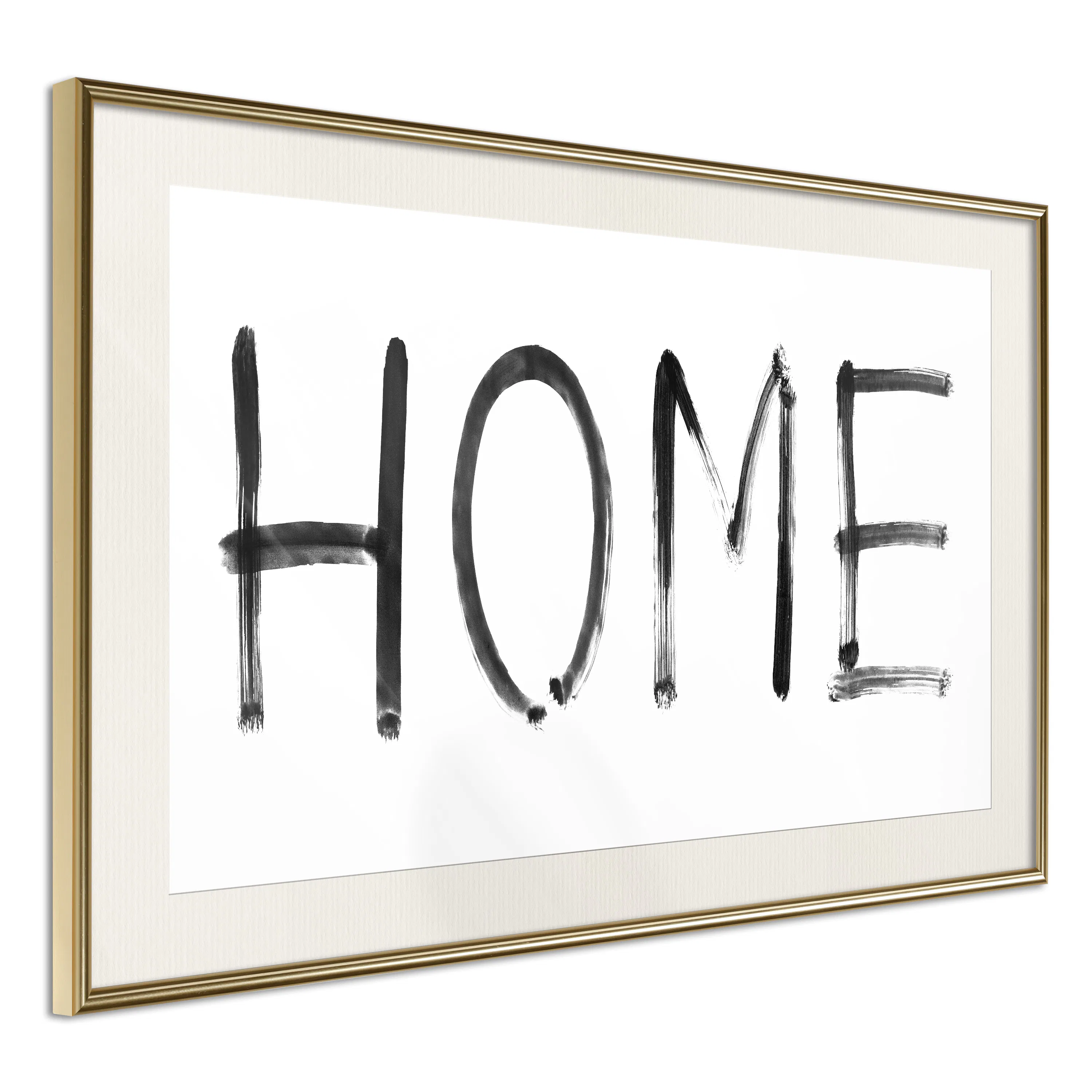Poster Artgeist Affisch Black Home