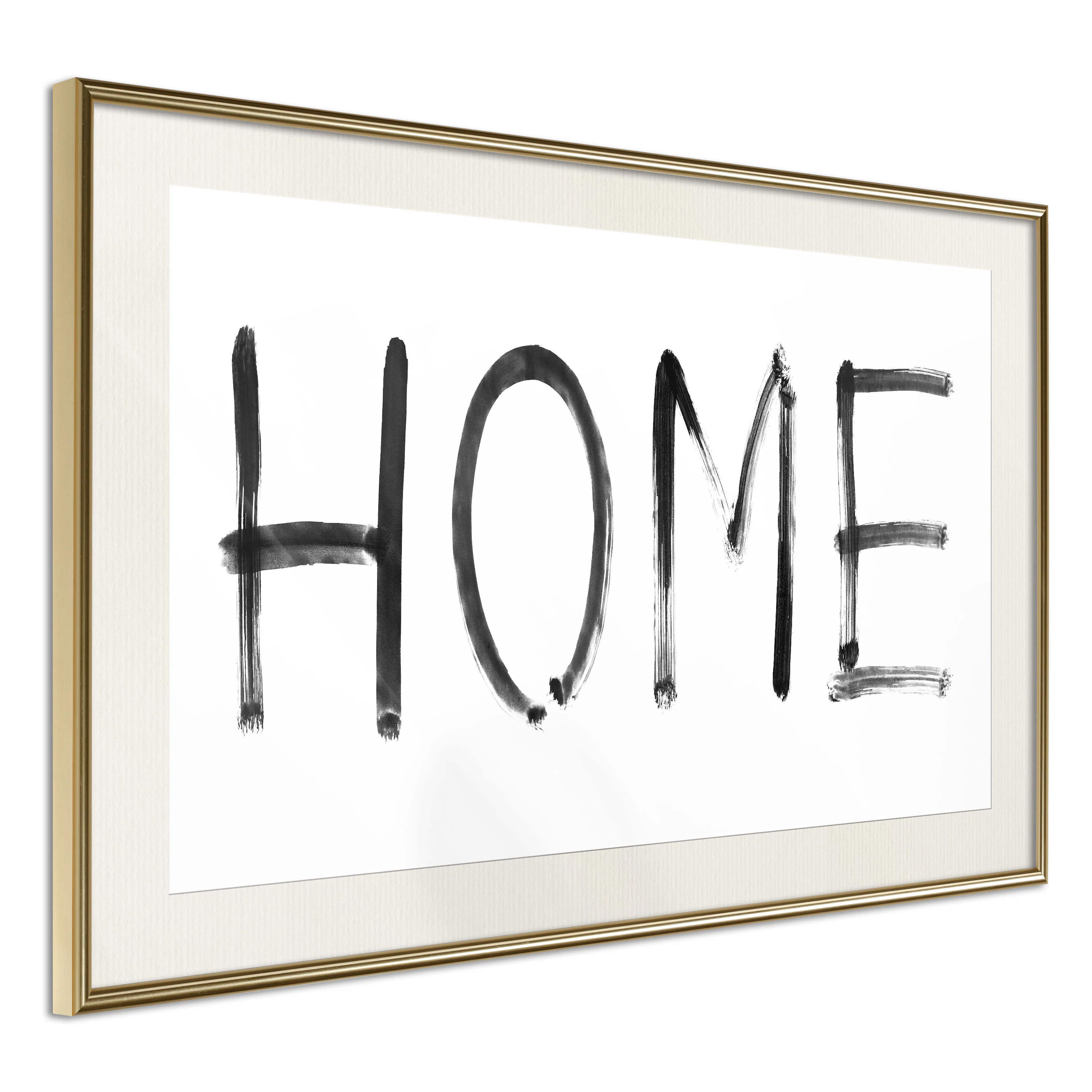 Poster Artgeist Affisch Black Home