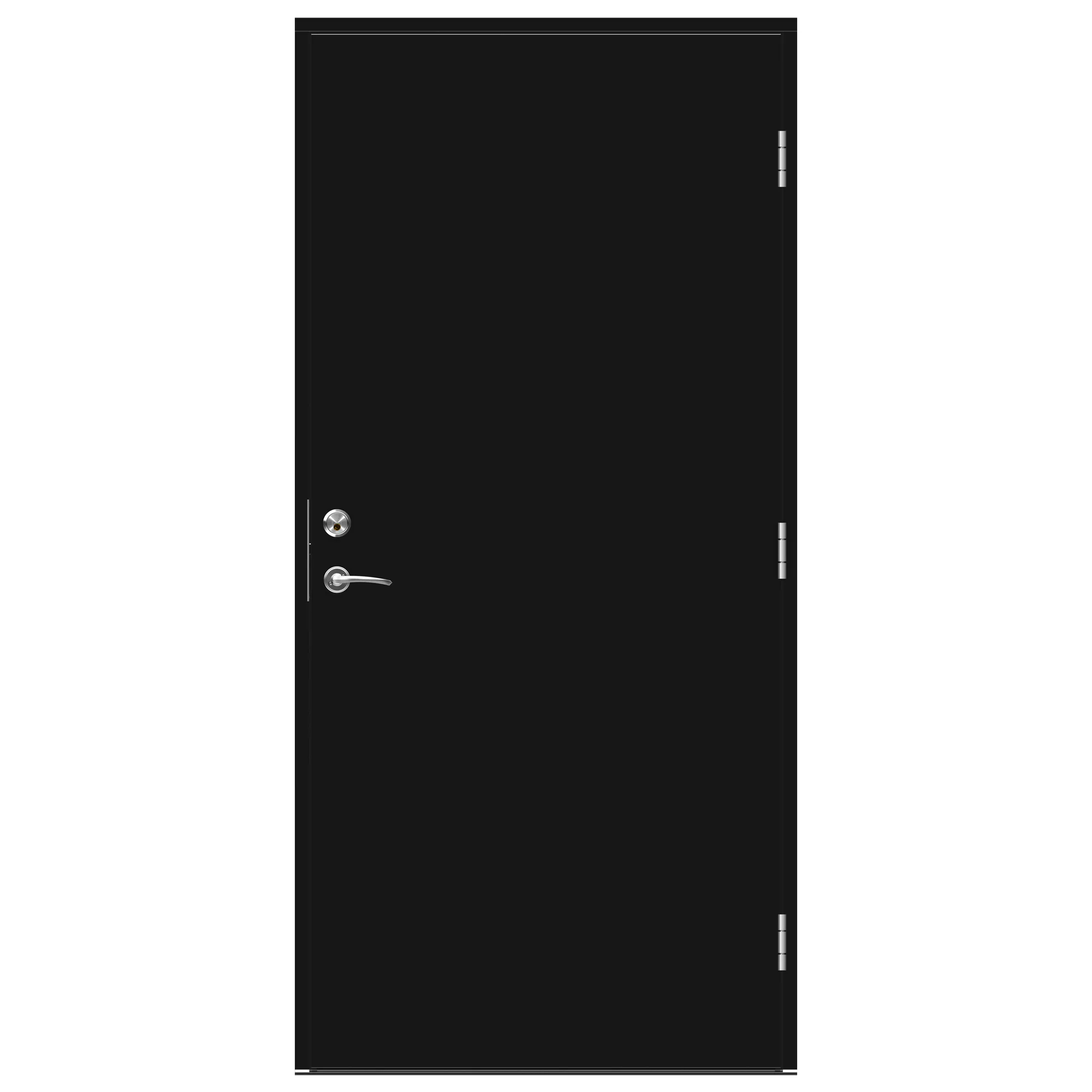 YD Advance-Line Nordic Stockholm 10x21-S-9000-N, H BxH: 100x210 cm, Högerhängd NCS-S-9000-N