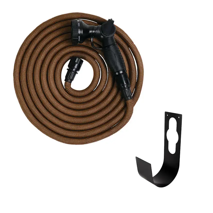 Trädgårdsslang By Benson Deluxe Set Mörk Sand 15 m