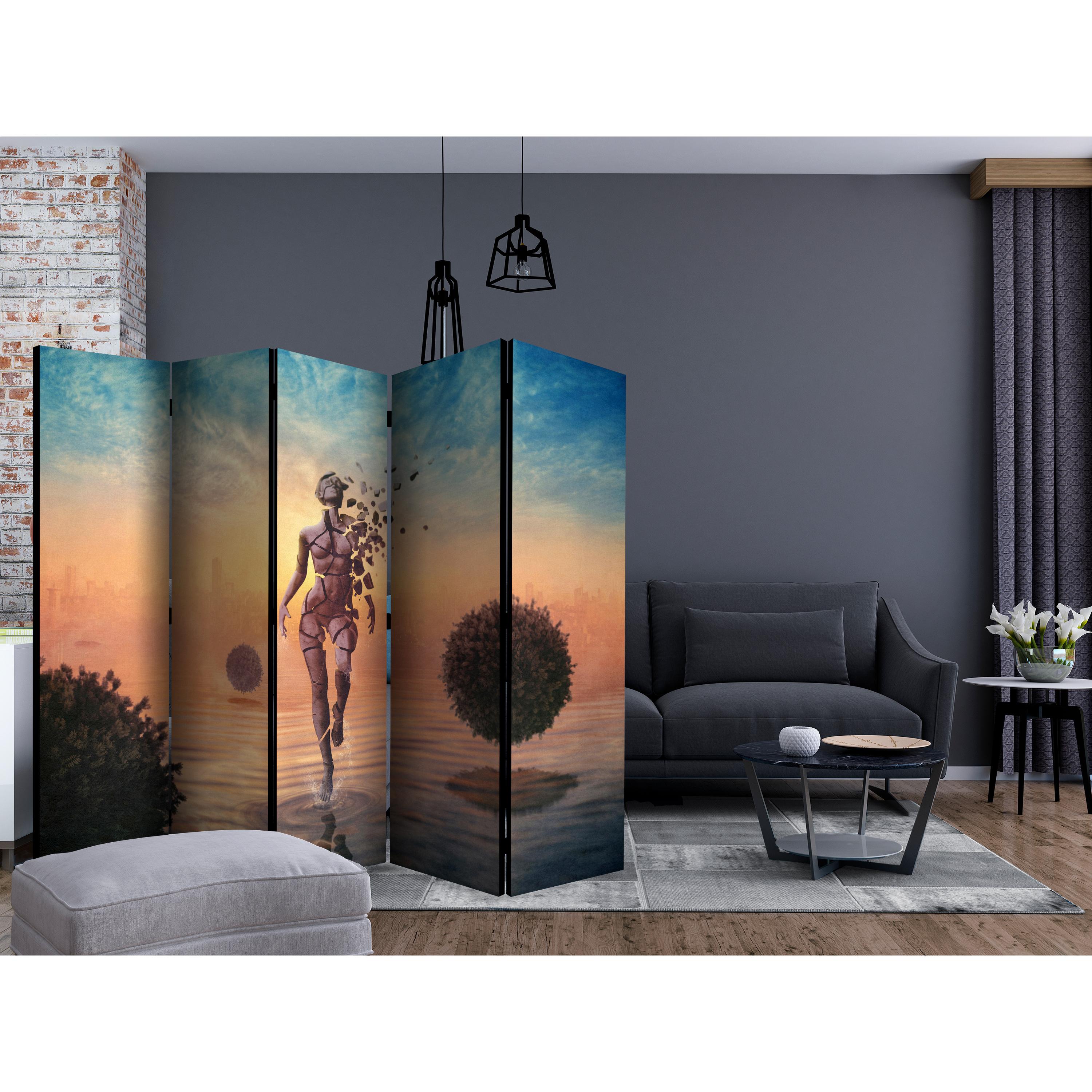 Rumsavdelare Skärmvägg Arkiio Walk on the Water II 225x172 cm