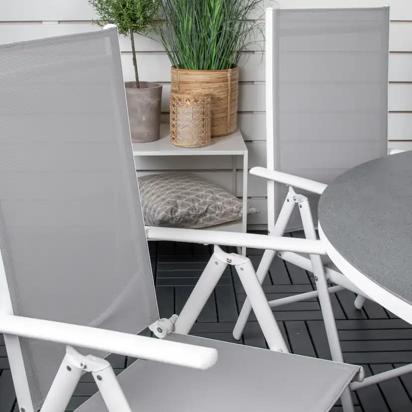 Matgrupp Venture Home Copacabana med 6 Bront Positionsstolar