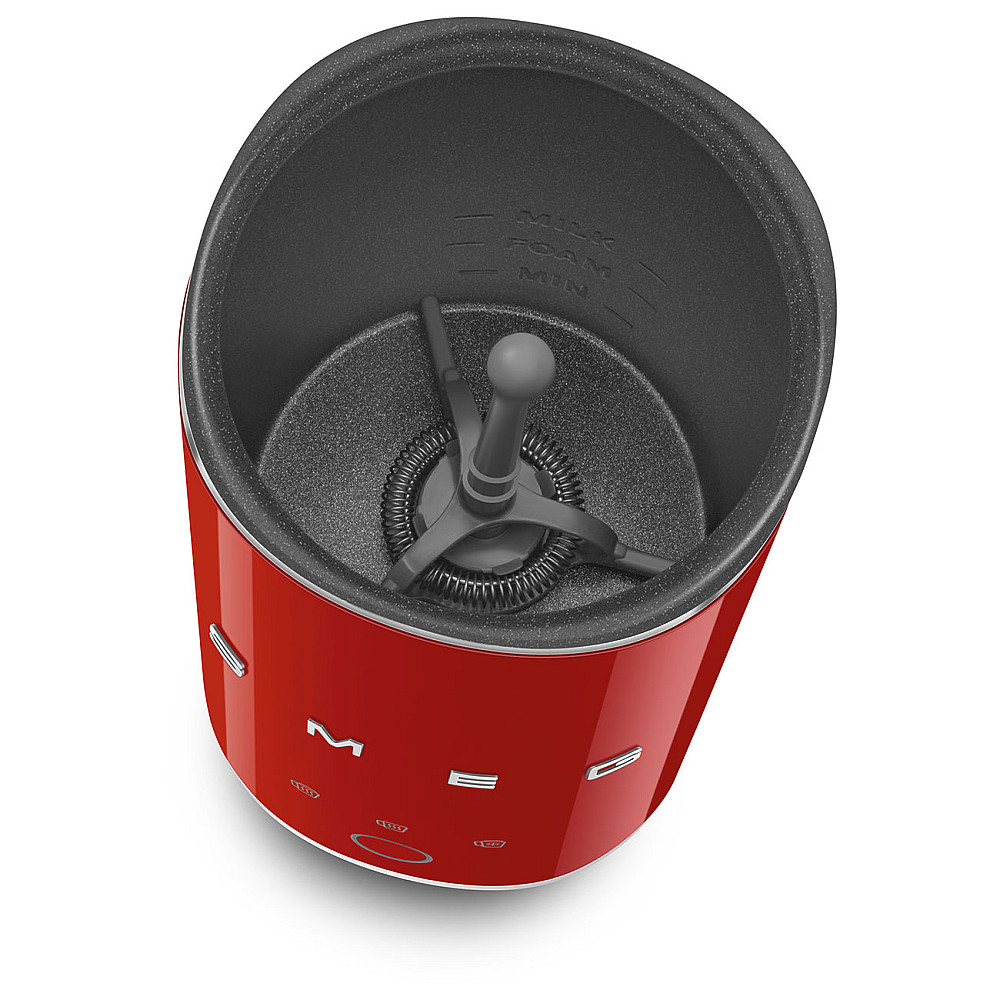 Mini Mjölkskummare Smeg MFF02RDEU Röd