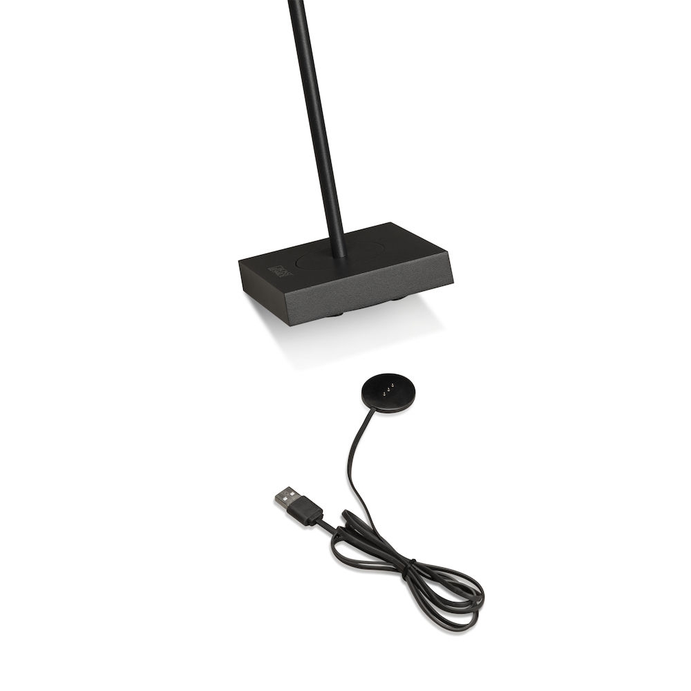 Scilla bordslampa svart USB Svart