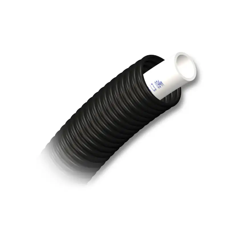 Värmerör RiR 32x2,9/40 L=50 m Dim. PE-X rör: 32x2,9 mm, Dim. Tomrör: 40 mm, L=50 m