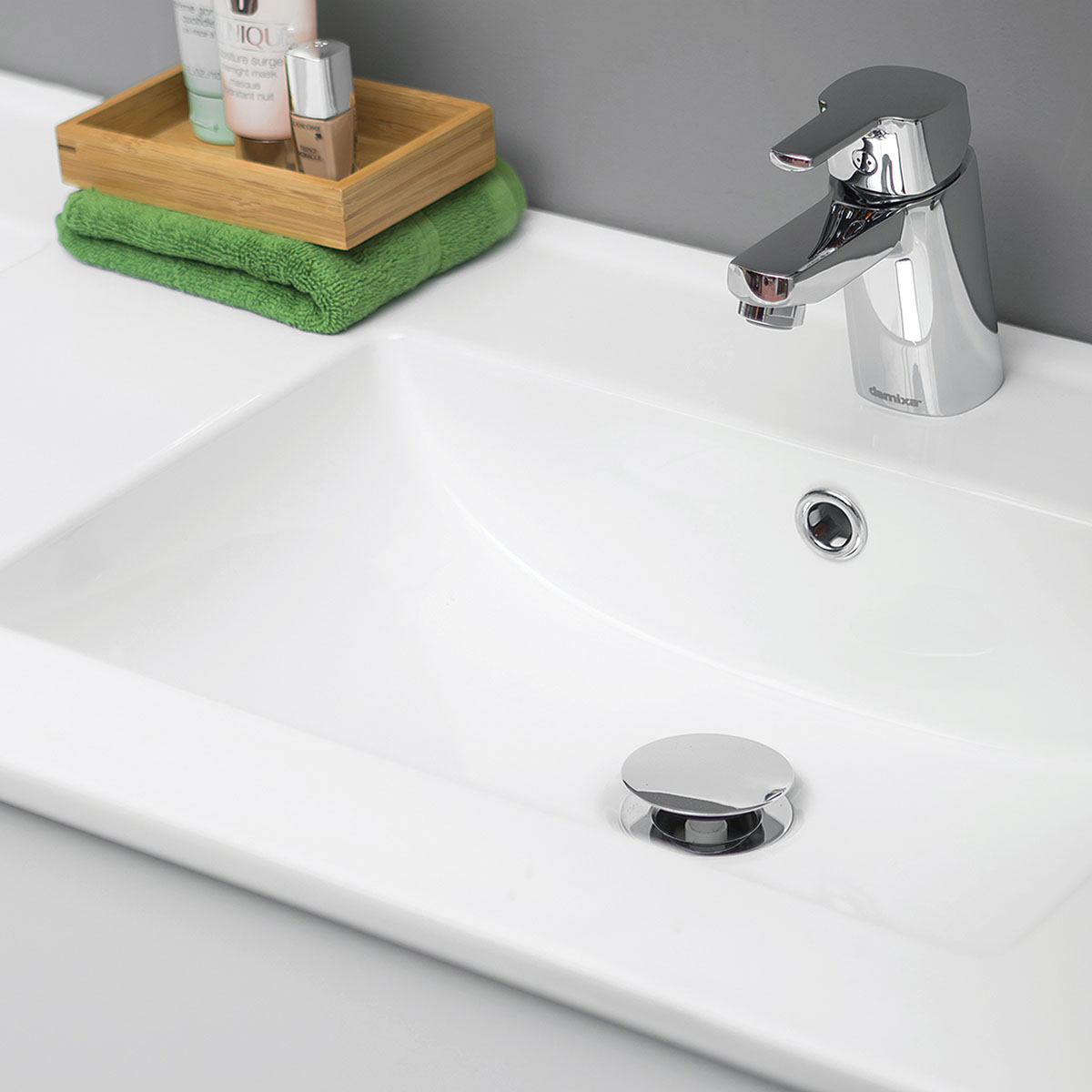 Tvättställsskåp 4AQUA Slim H Med 4 Lådor