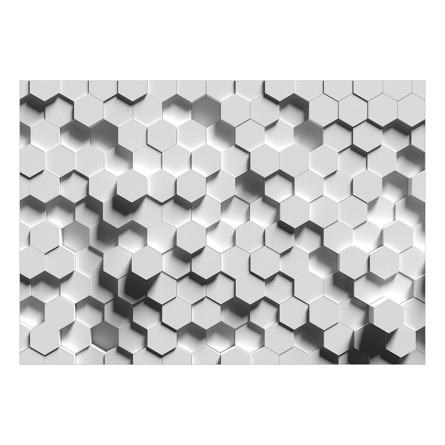 Fototapet Arkiio Självhäftande Hexagonal Awareness