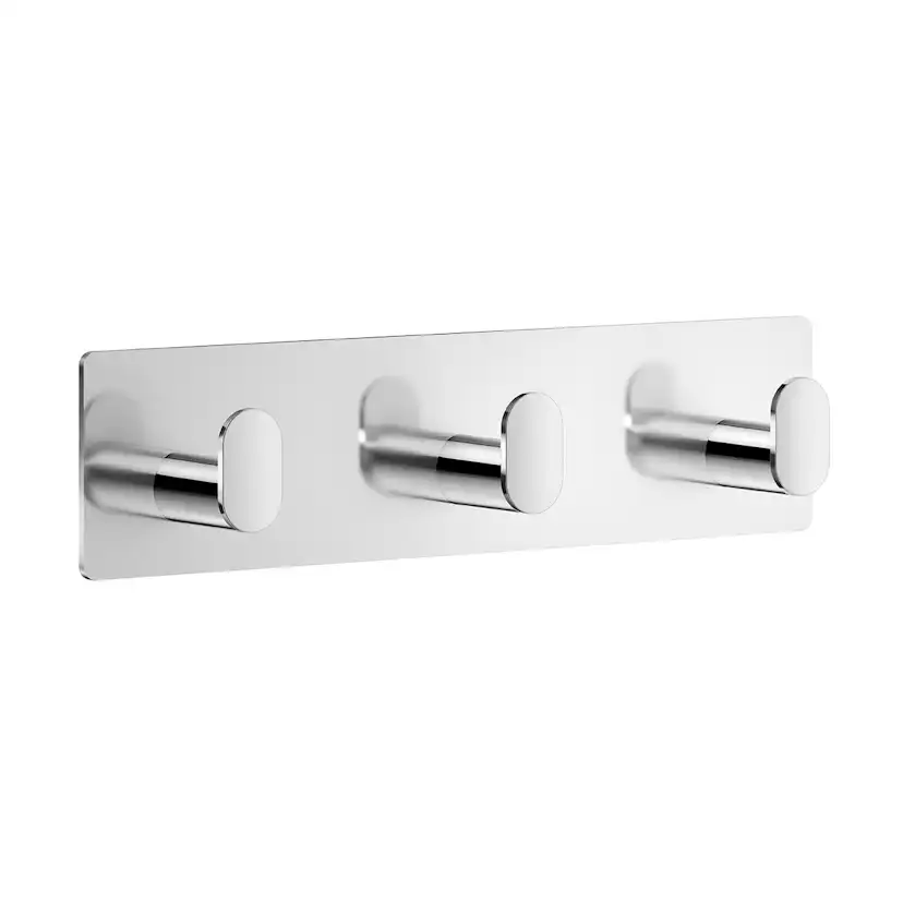 Trippelkrok självhäftande Krom Krom