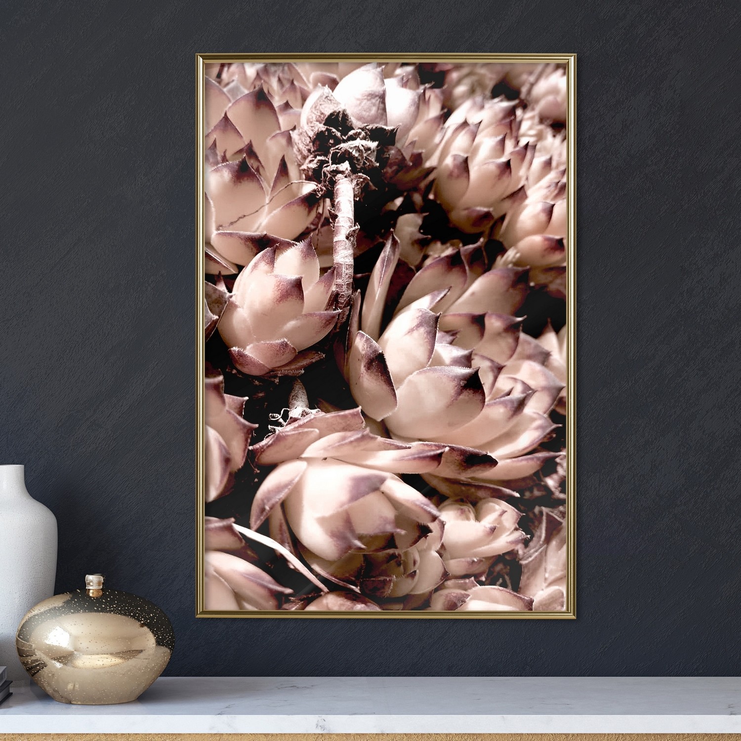 Affisch - Orpheus [Poster] 40x60 Guld ram, 40x60 cm