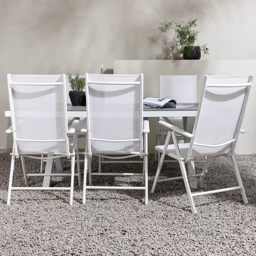 Matgrupp Venture Home Garcia Bord med 6 Break Stolar
