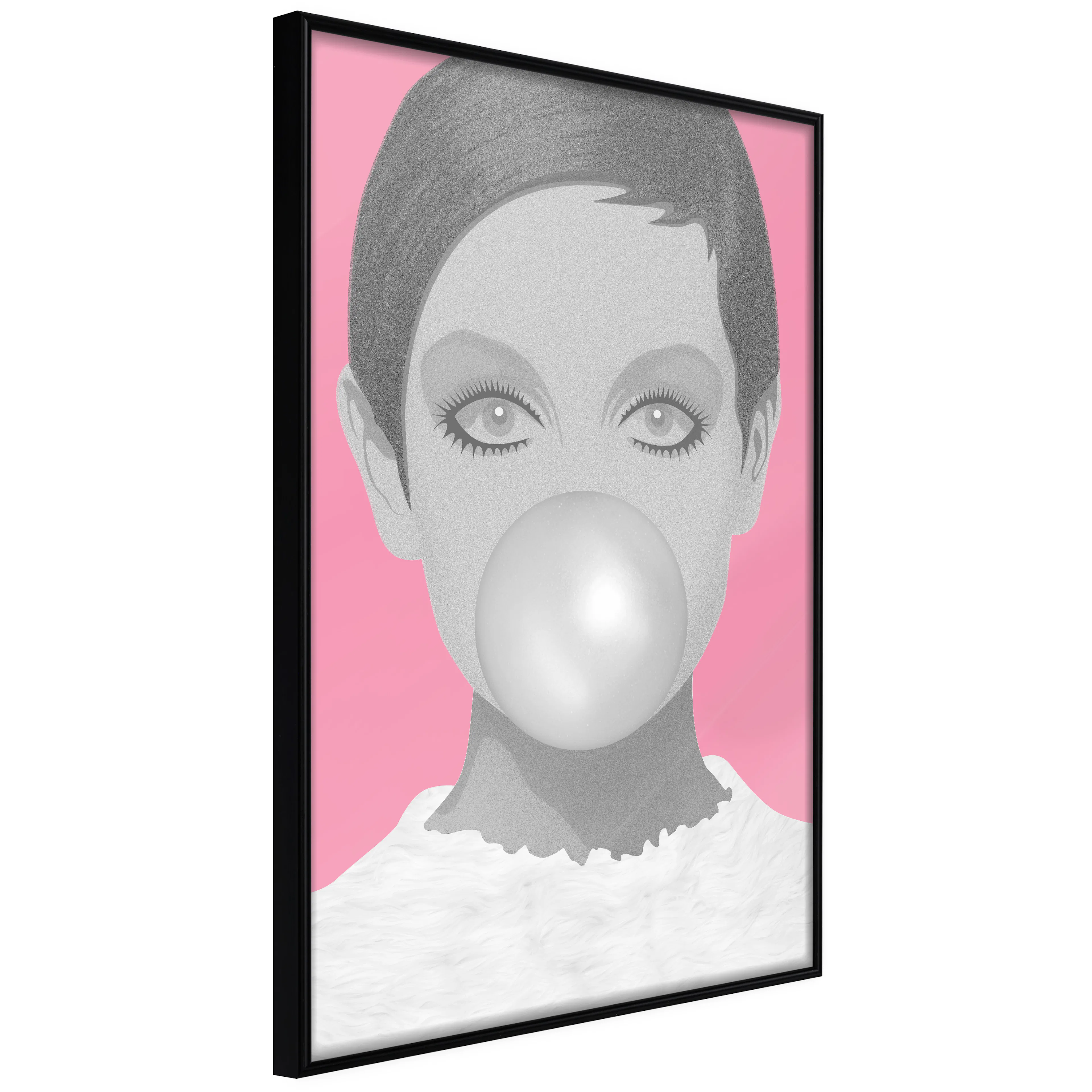 Affisch - Bubble Gum [Poster] 20x30 Svart ram, 20x30 cm