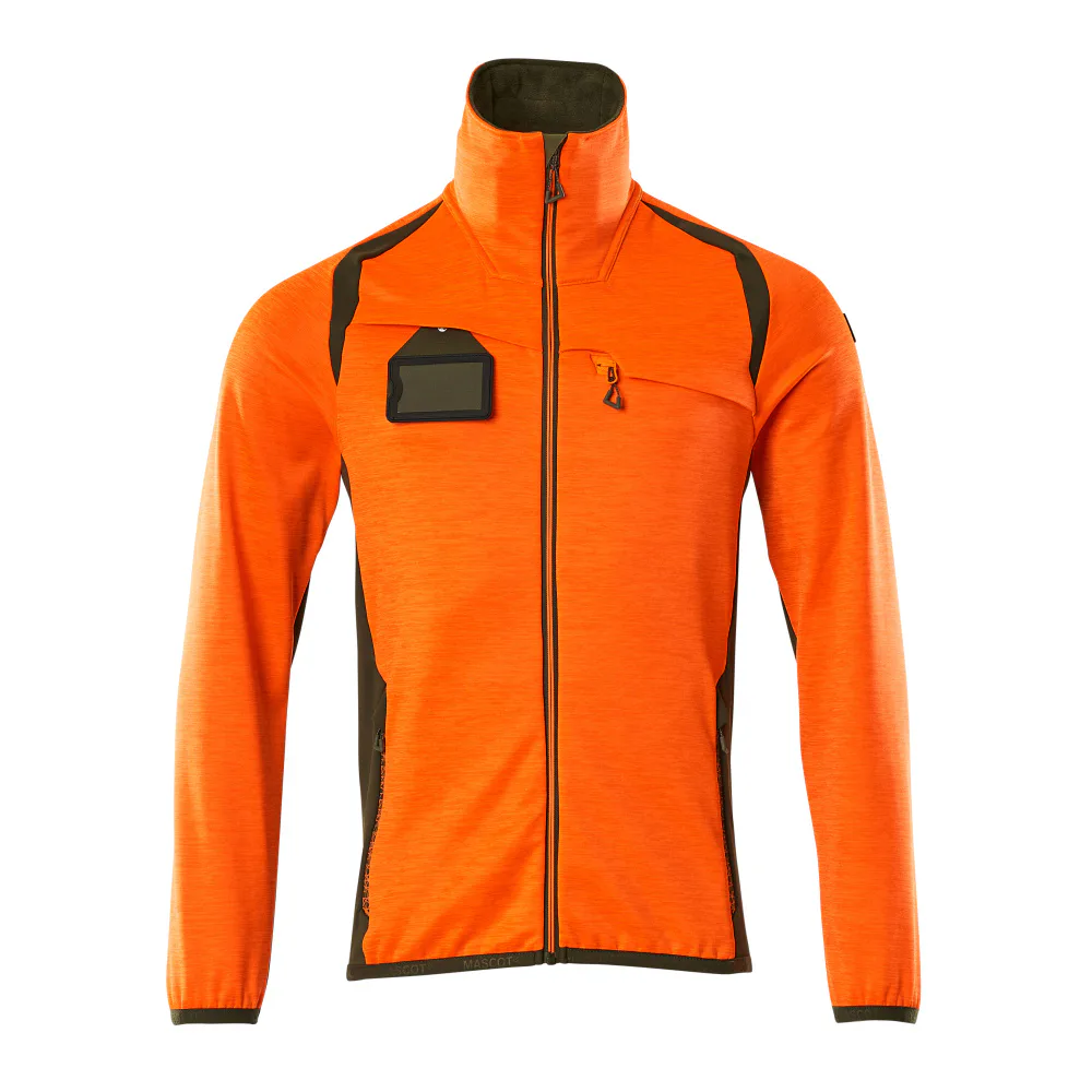 Orange/Mossgrön