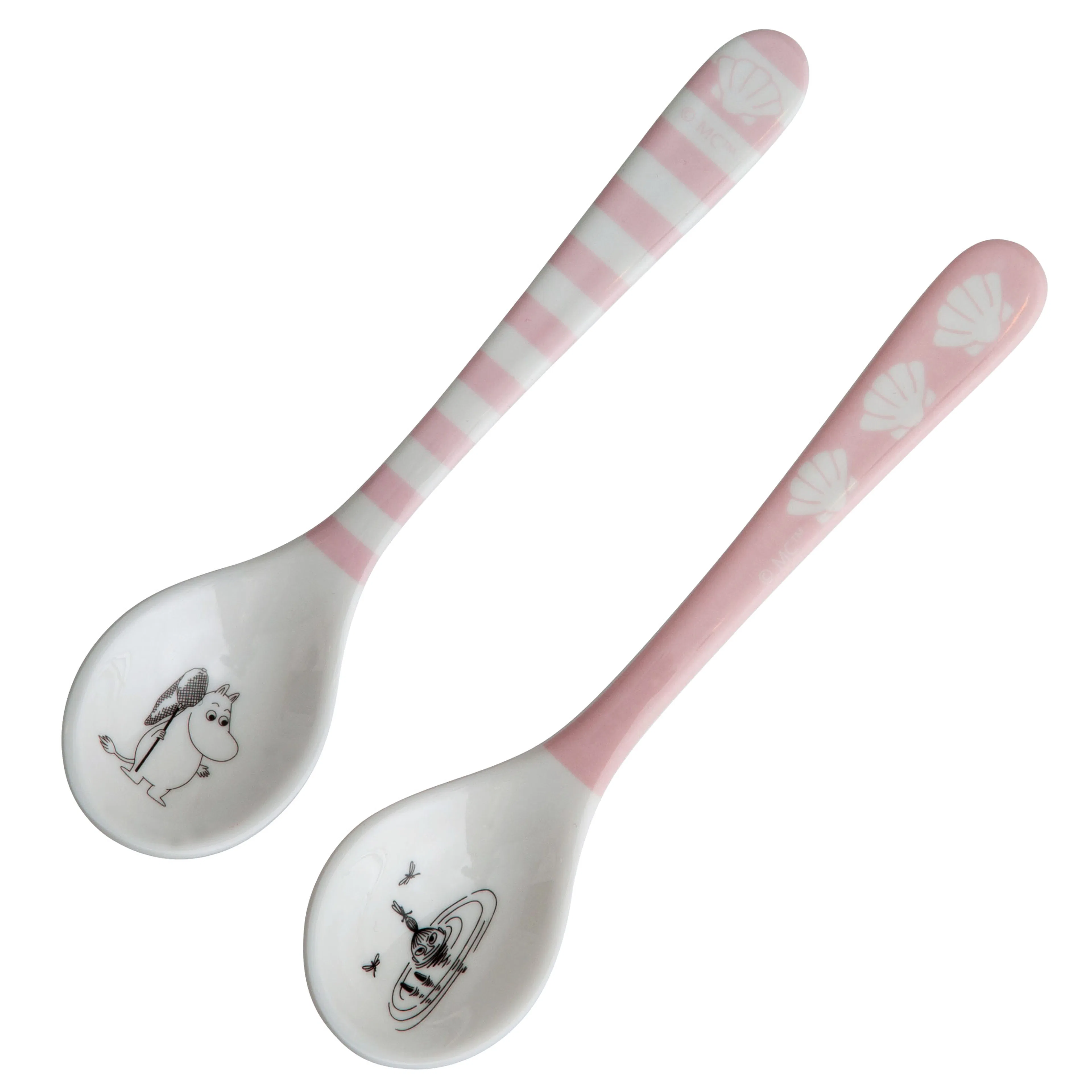 Barnsked Rätt Start Mumin 2-pack Mumin Rosa