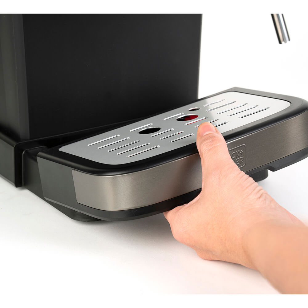 Espressomaskin Black+Decker 20 Bar med Mjölkskummare 850W 1,5L