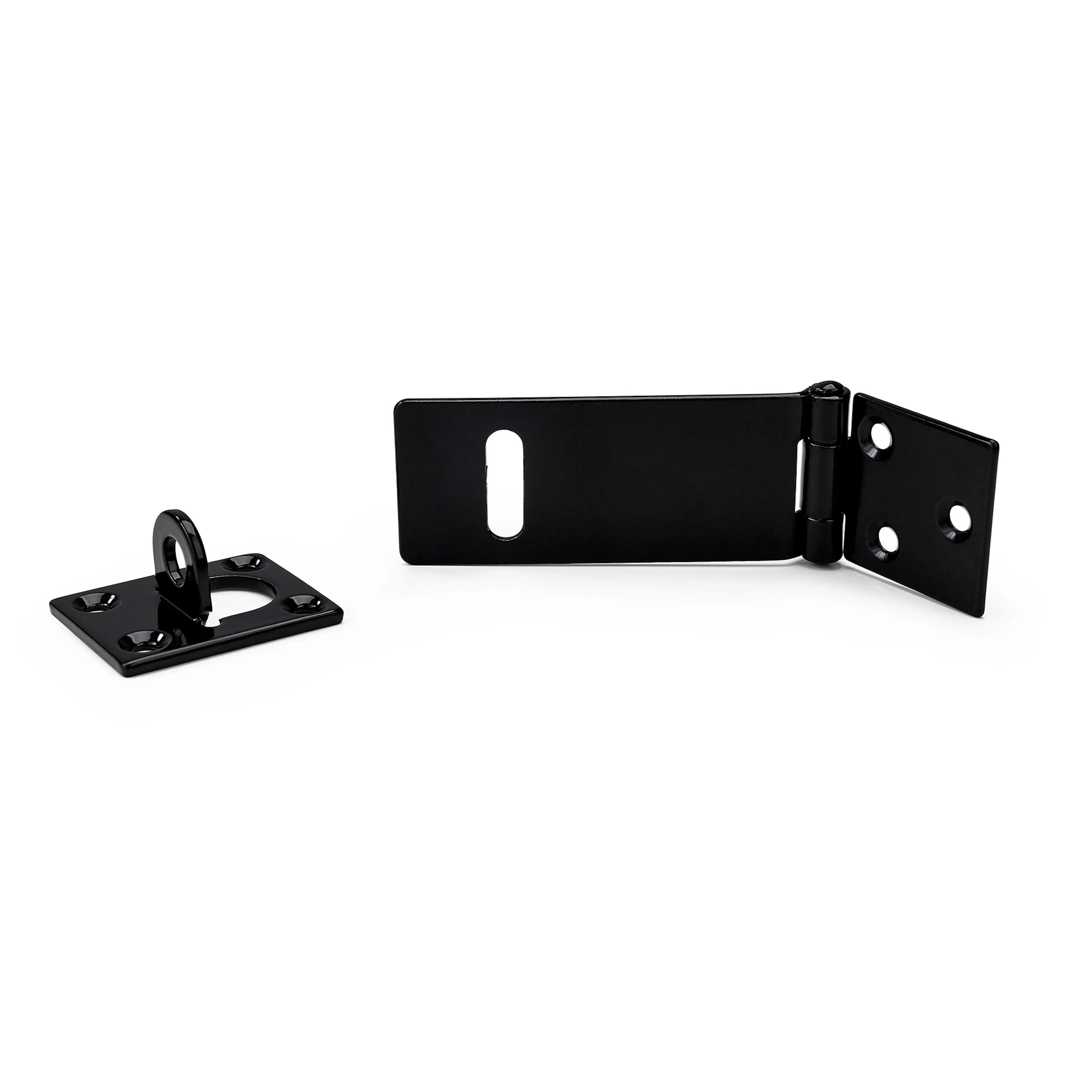 LEDHASP HABO  140MM VARMGALV Svart Längd: 90 mm