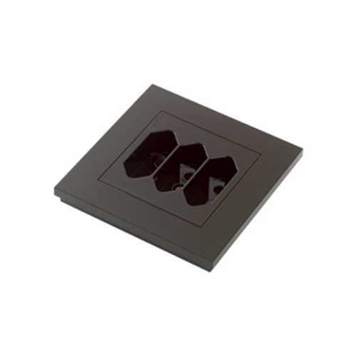 Vägguttag Elko Plus 3-Vägs Euro