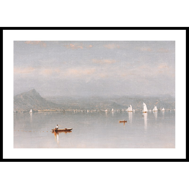 Poster Gallerix Haverstraw Bay By Sanford Robinson Gifford