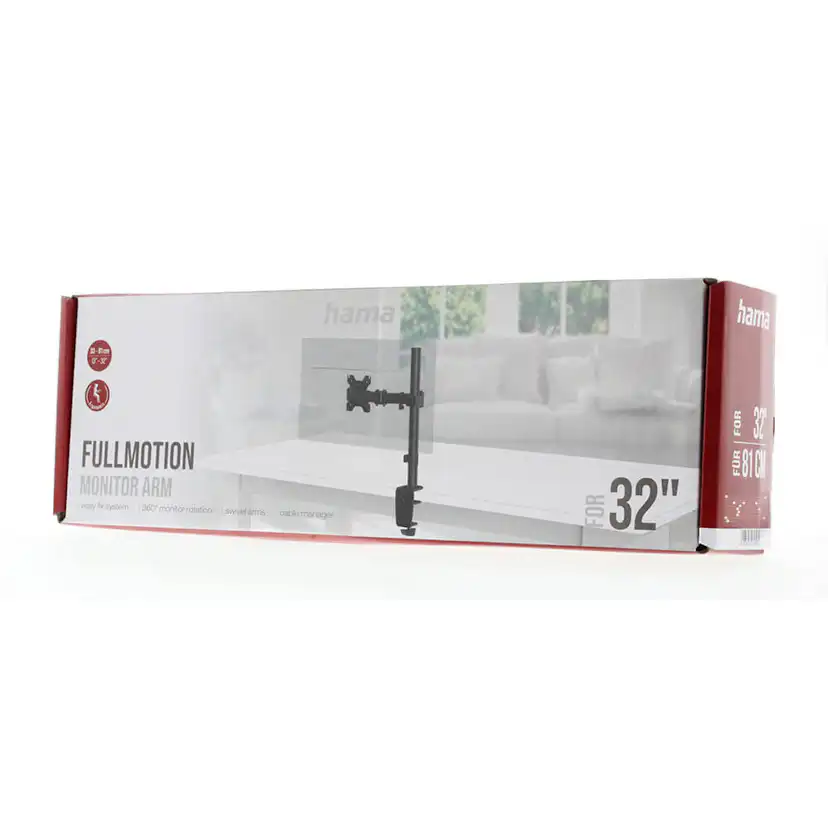 Monitorfäste Hama För En Bildskärm XL Svart 13-32"