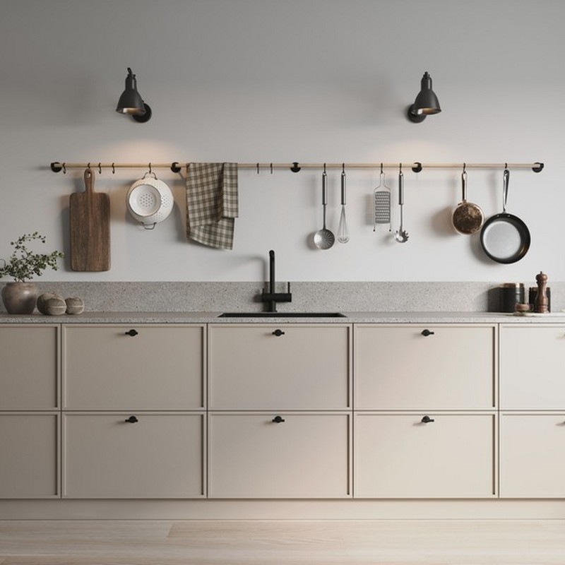 Köksreling Beslag Design Aveny Komplett